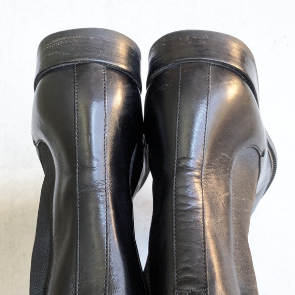 Gucci Chelsea Boots Black Leather Men US 9 main image 5